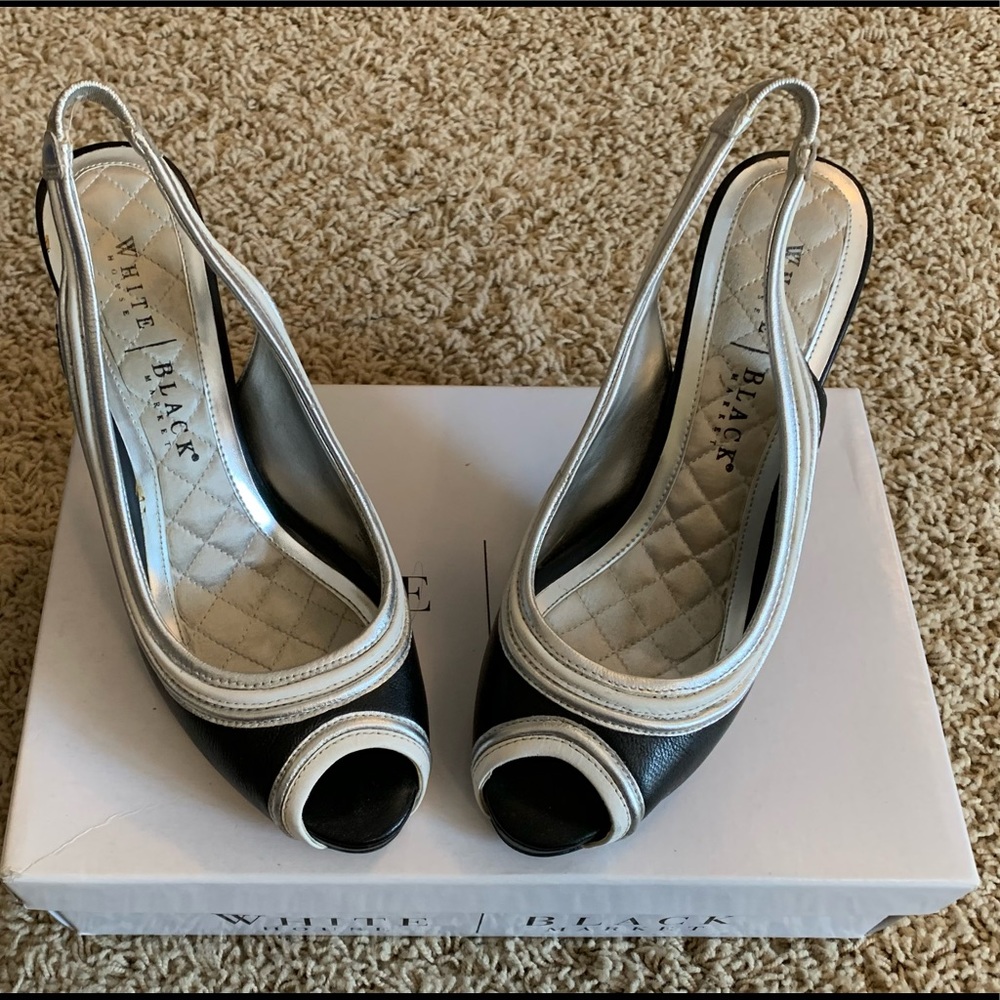 White House Black market Audrina heels, Women’s size 8